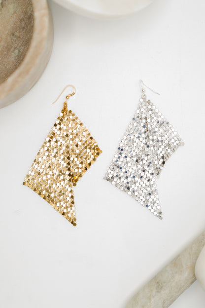 Love, Poppy Party Shine Earrings (Multiple Colors)