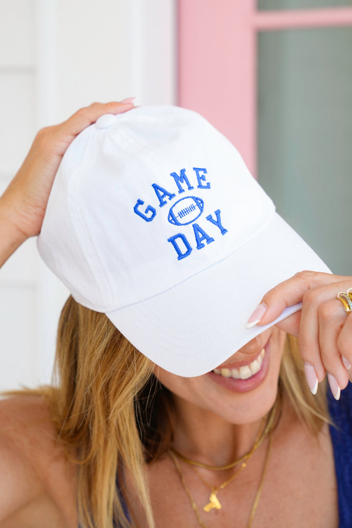 Game Day Football Embroidered Baseball Cap
