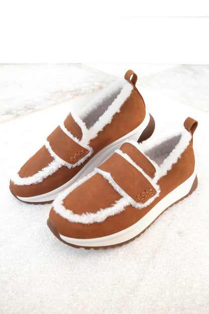 Yellow Box Cozy Vegan Shearling Slip On Loafer