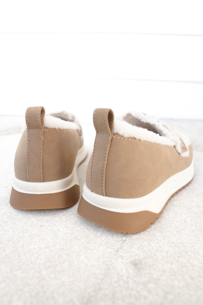 Yellow Box Cozy Vegan Shearling Slip On Loafer