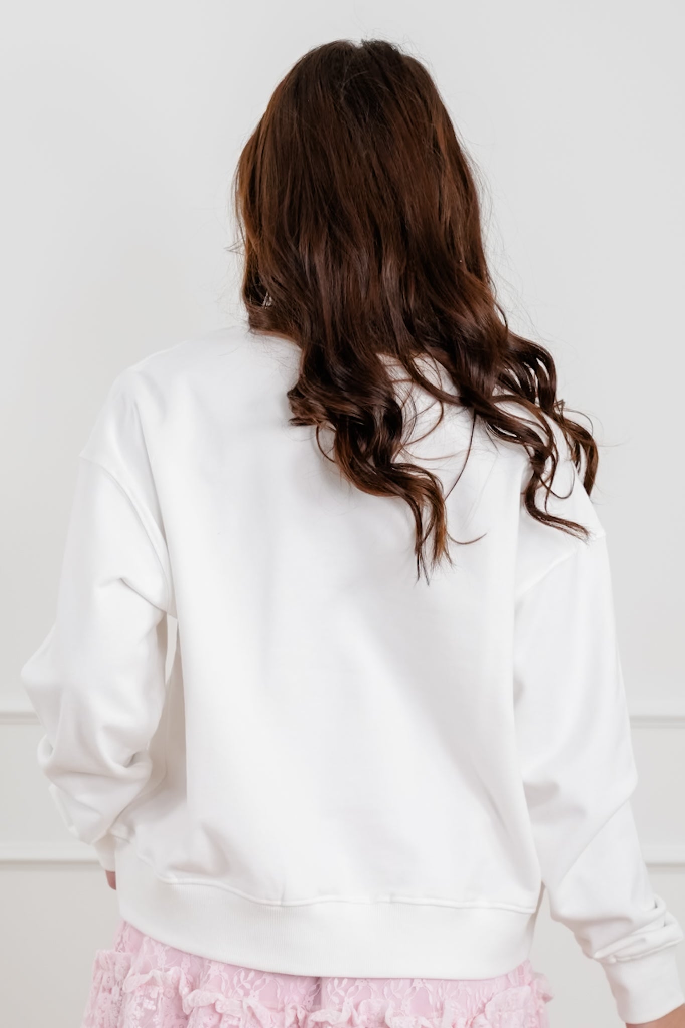 Long Sleeve Patchwork USA Pullover