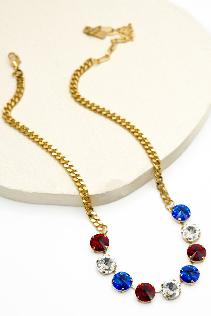 TOVA Americana Mini Sofia Necklace
