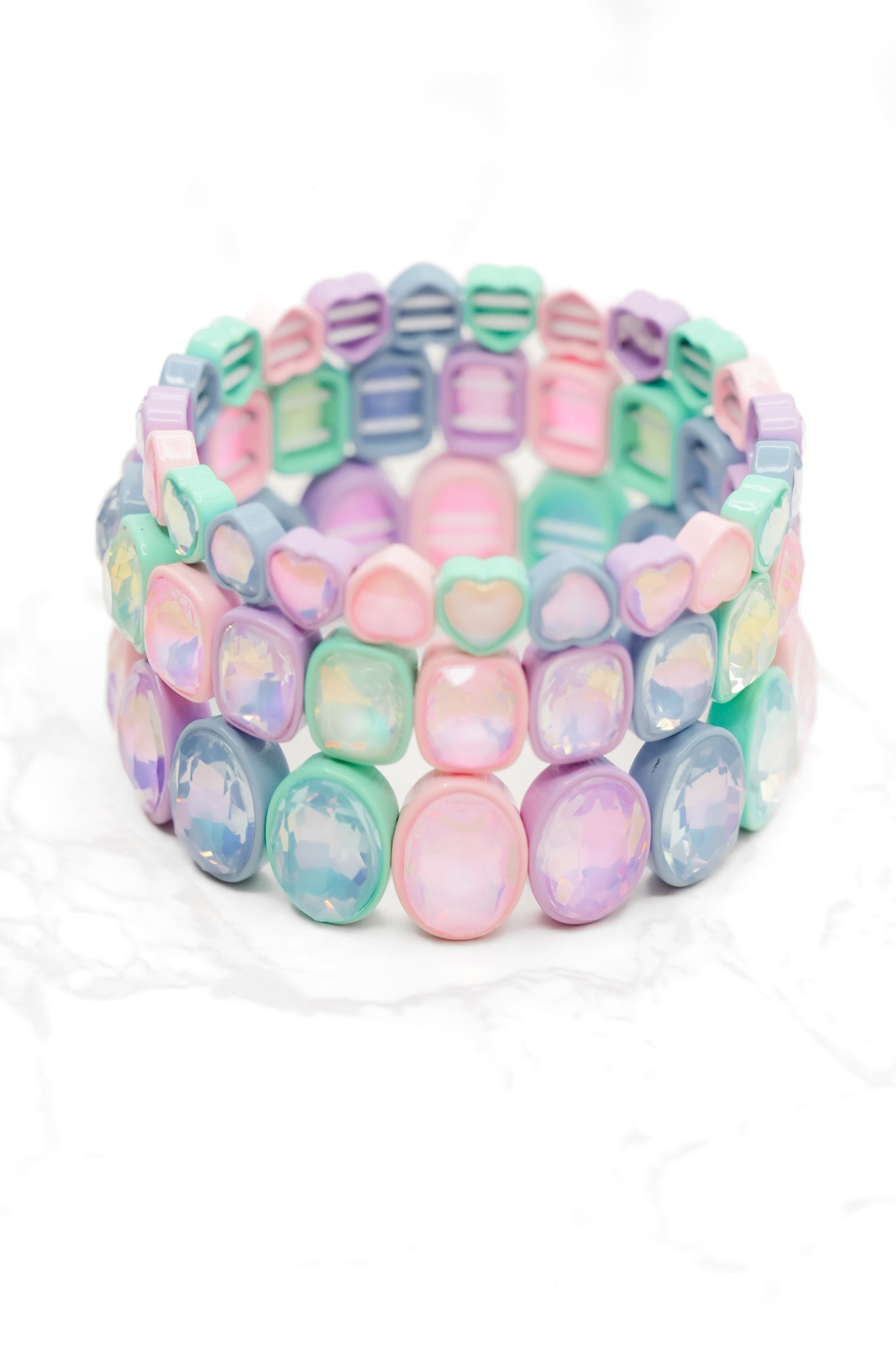 Treasure Jewels Hearts Stack Set
