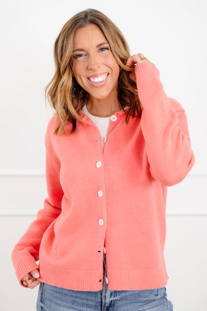 Long Sleeve Button Down Cardigan