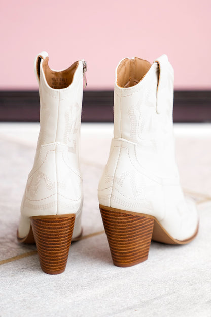 Corky’s “Plus One” Chic Embroidered Western Boot