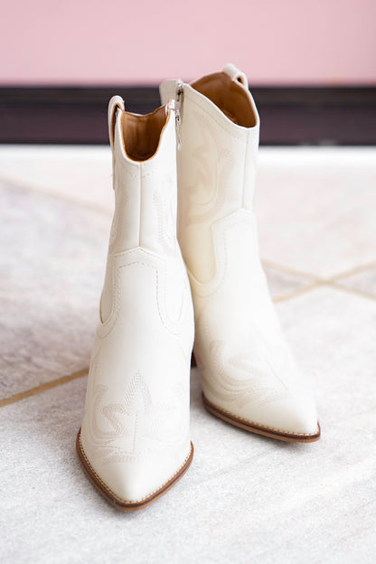 Corky’s “Plus One” Chic Embroidered Western Boot