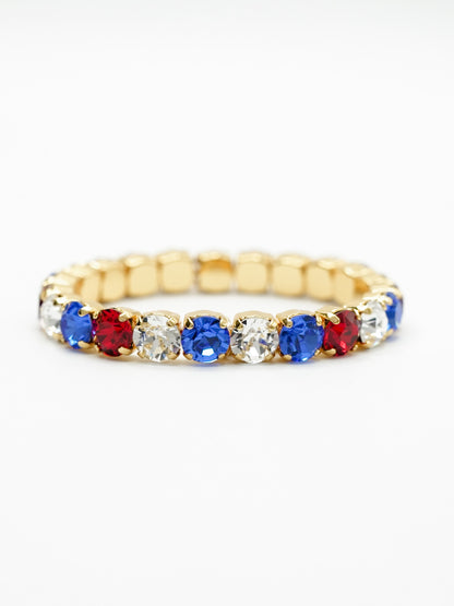 TOVA Americana Oakland Stretch Bracelet