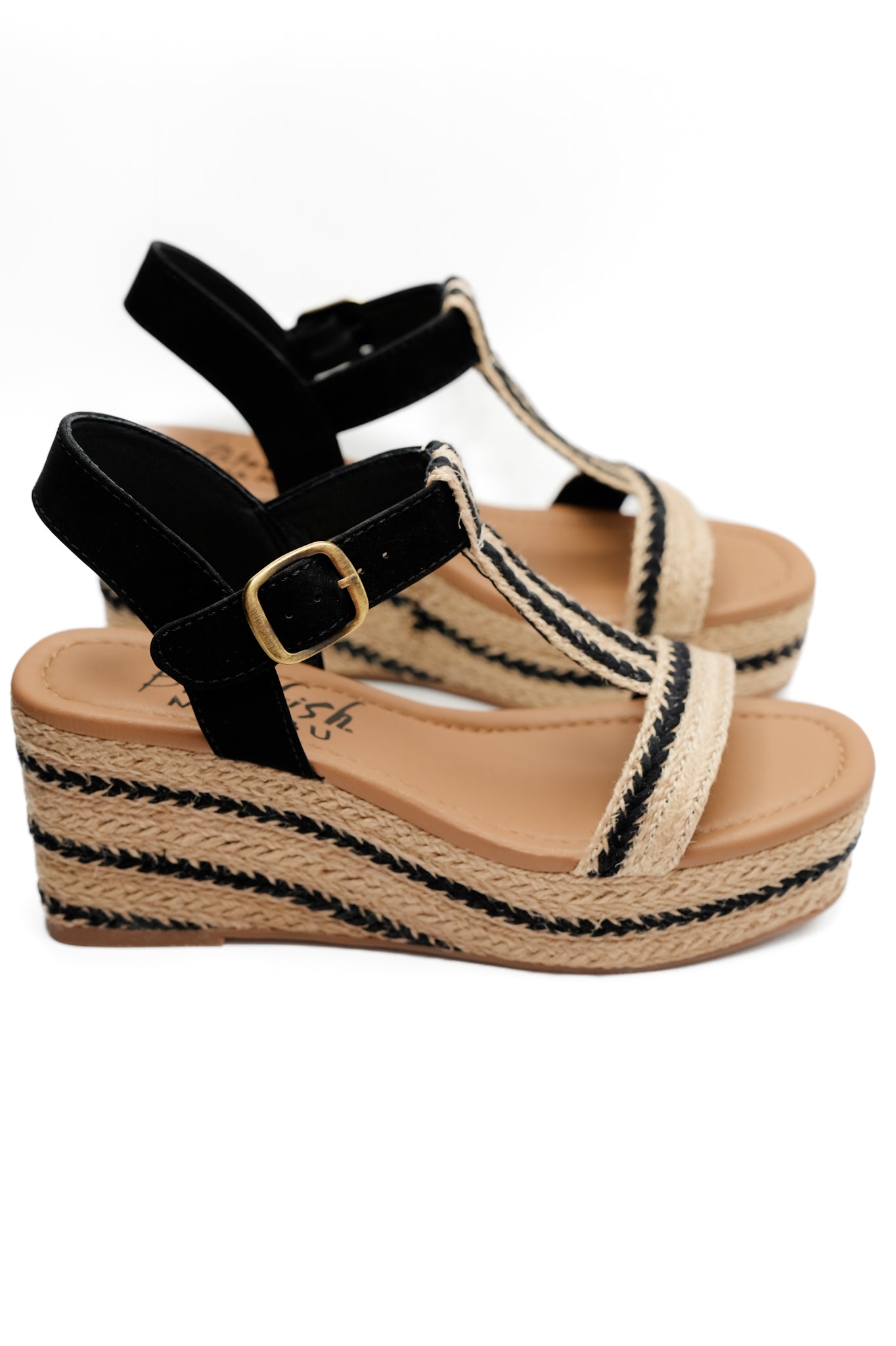 Blowfish Braided Raffia Platform Wedge Sandal