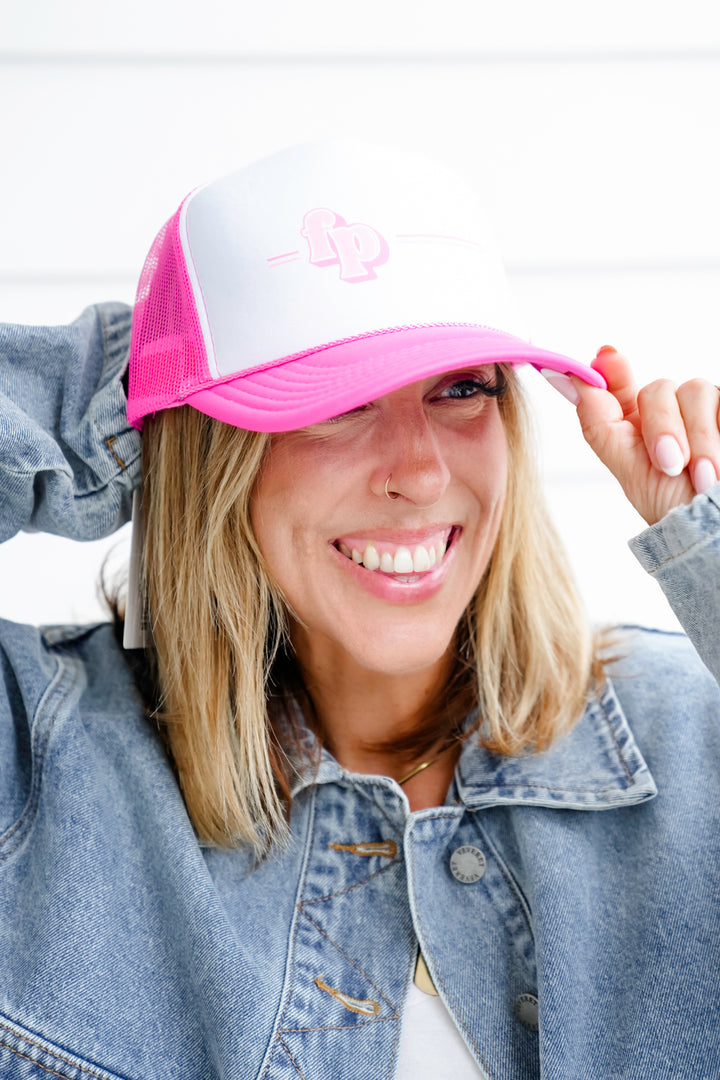 Freckled Poppy "FP" Trucker Cap