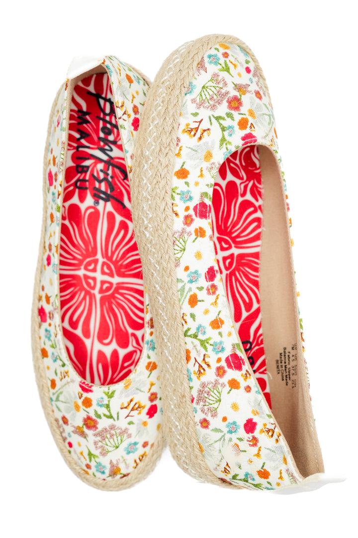 Blowfish Floral Espadrille Flats