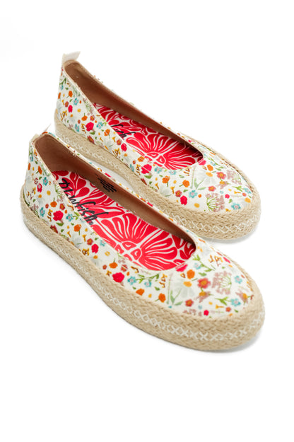 Blowfish Floral Espadrille Flats