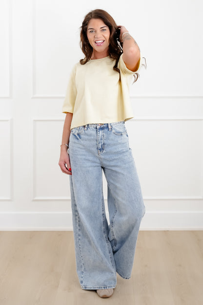 Plus/Reg "The Marlow" Nico Threads Short Sleeve Crew Neck Top