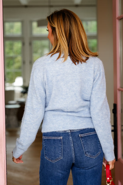 Knit Long Sleeve Button Down Cardigan Sweater Top