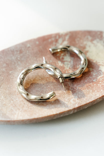 Raising Surfers Windrift Hoop Earrings