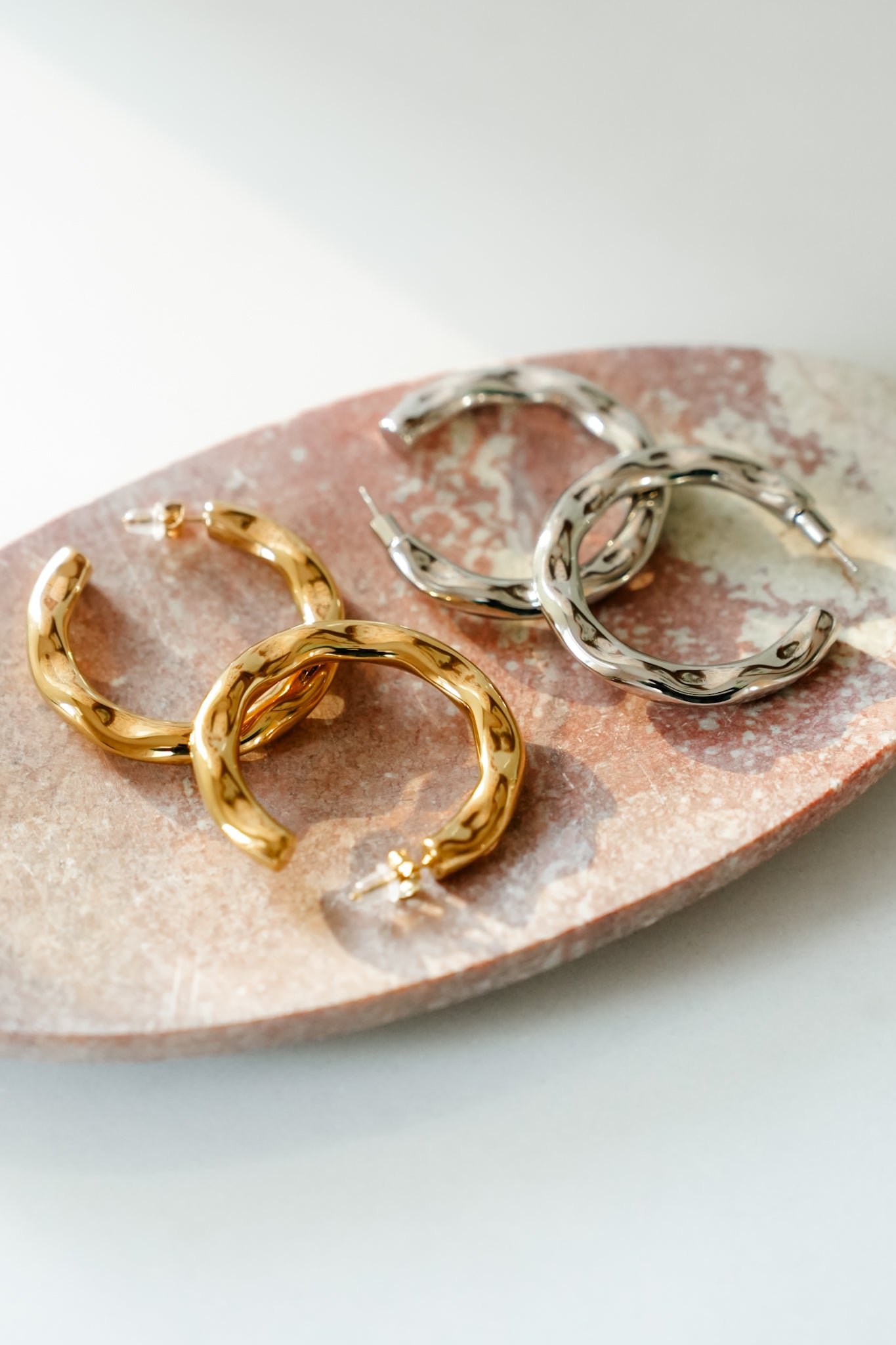 Raising Surfers Windrift Hoop Earrings