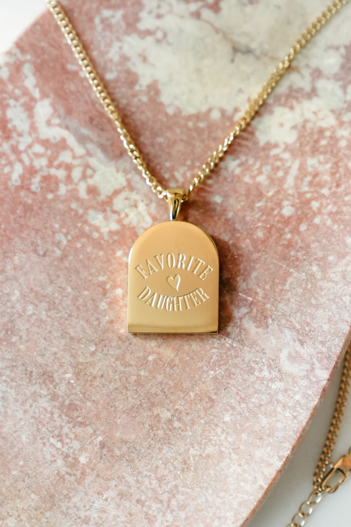 Raising Surfers Favorite Daughter Necklace