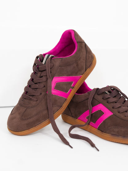 Shu Shop Vegan Suede Retro Low Top Sneaker