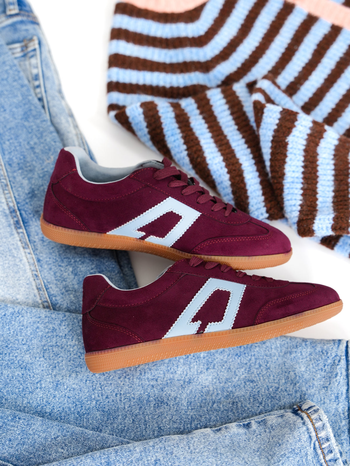 Shu Shop Vegan Suede Retro Low Top Sneaker