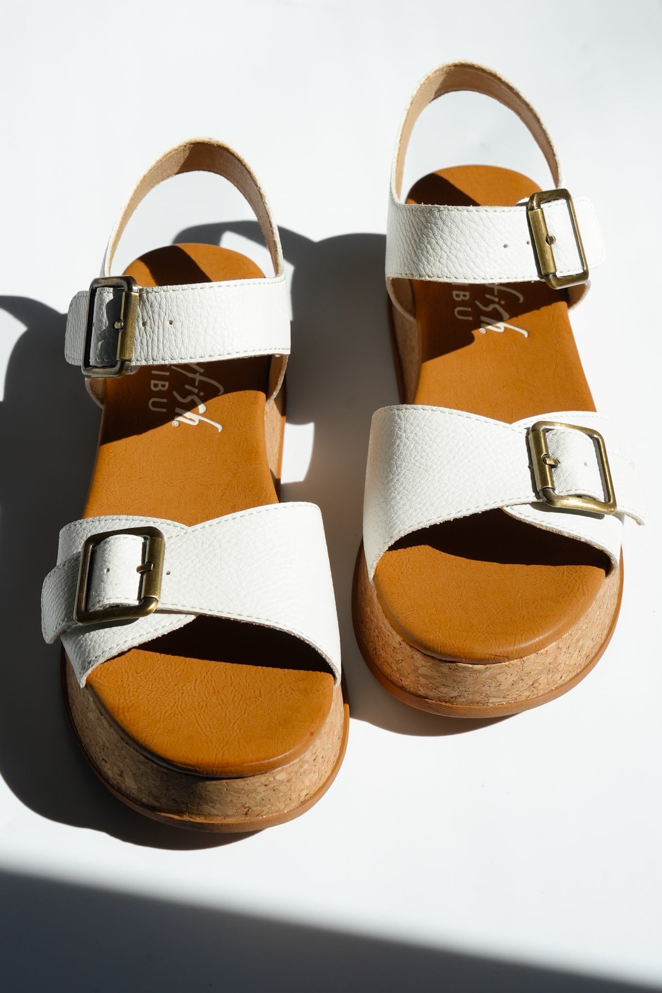 Blowfish Vegan Leather Minimal Strap Platform Sandal