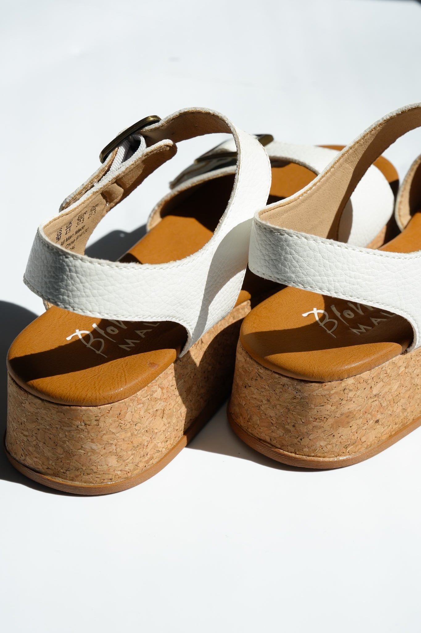 Blowfish Vegan Leather Minimal Strap Platform Sandal