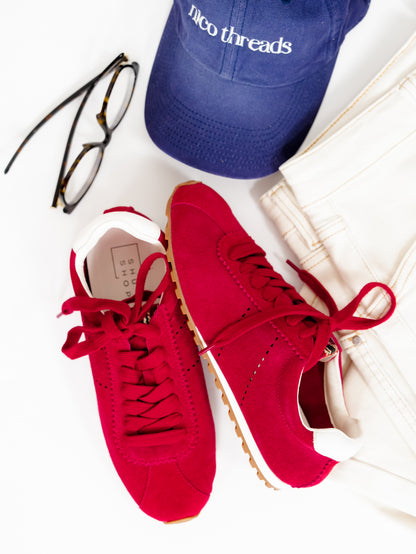 Shu Shop Vegan Suede Lace Up Sneaker