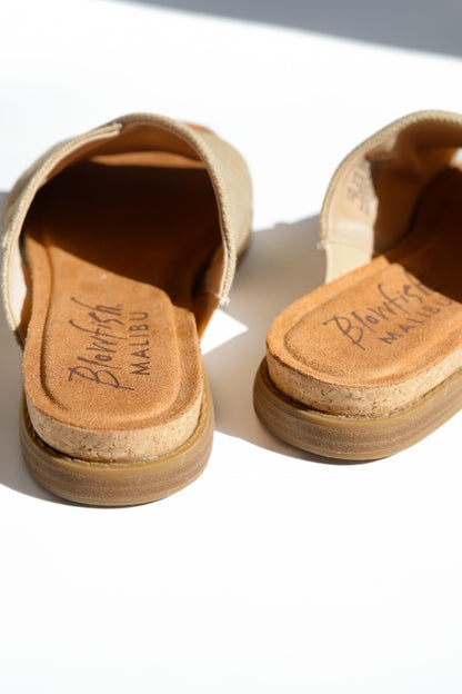Blowfish Woven Fabric Wide Strap Slide