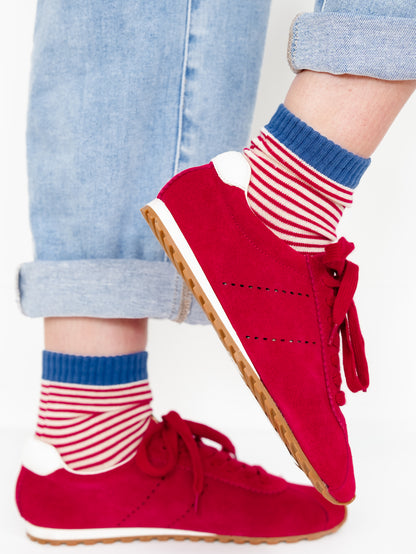 Shu Shop Vegan Suede Lace Up Sneaker
