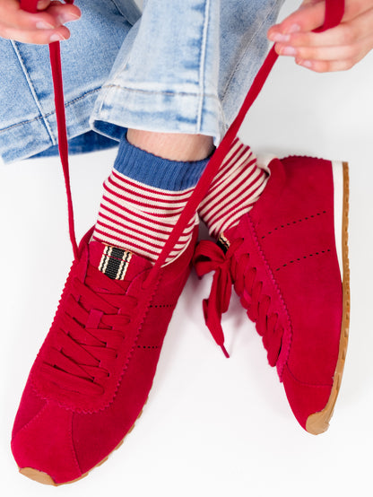 Shu Shop Vegan Suede Lace Up Sneaker