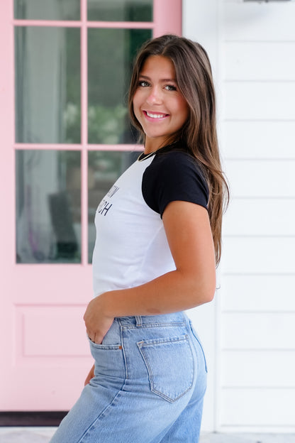 Plus/Reg Short Sleeve Pardon My French Graphic Tee