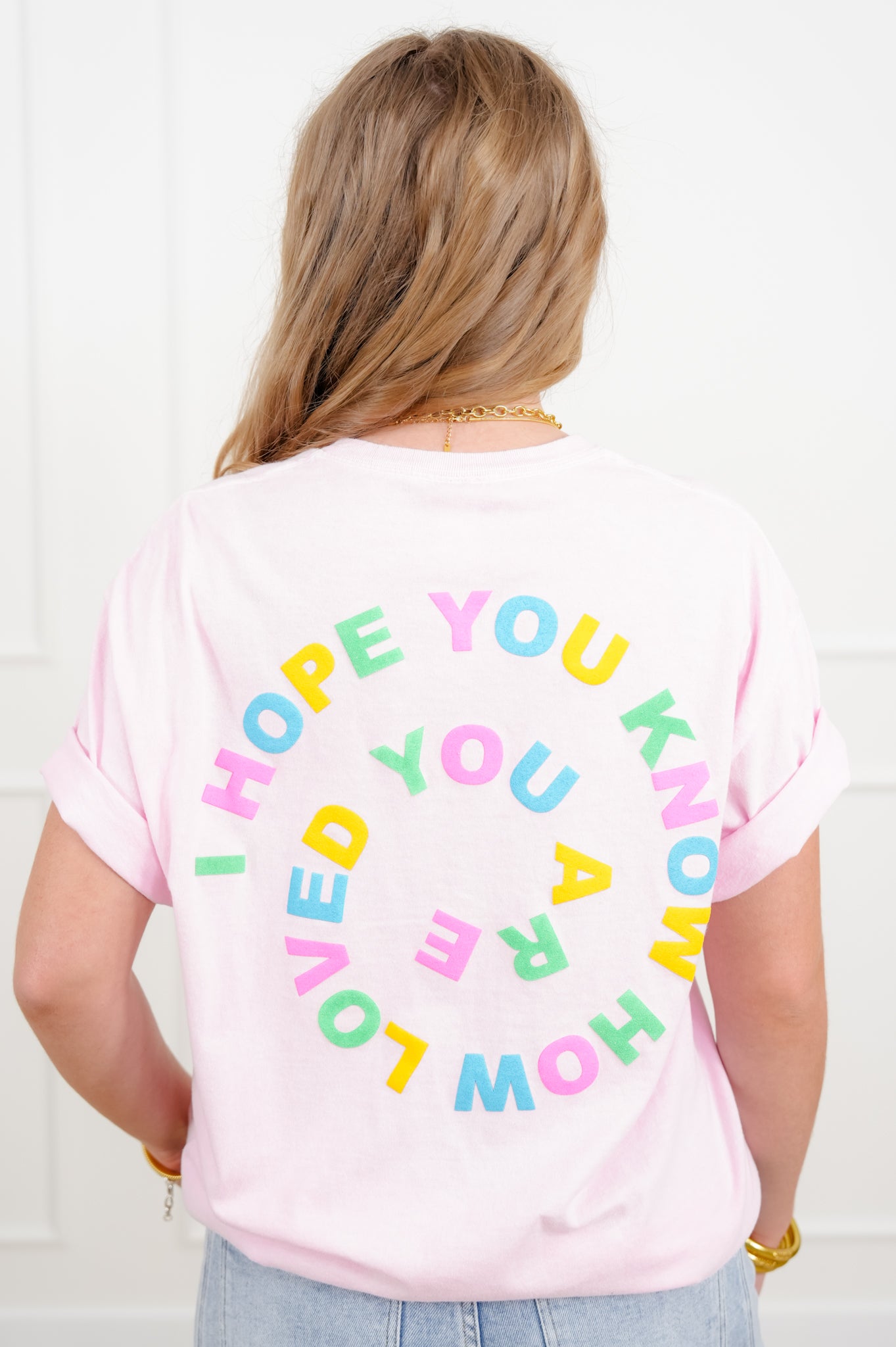 Short Sleeve "I Hope You Know How Loved You Are" Graphic Tee