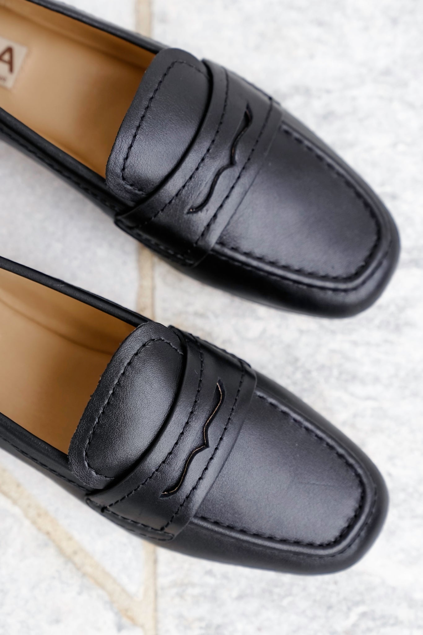 MIA Vegan Leather Slip On Loafers
