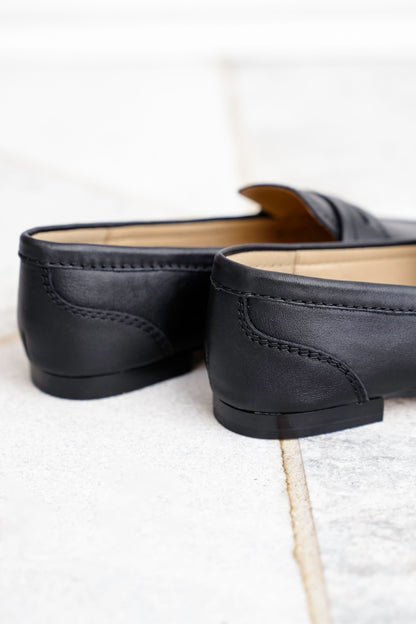 MIA Vegan Leather Slip On Loafers