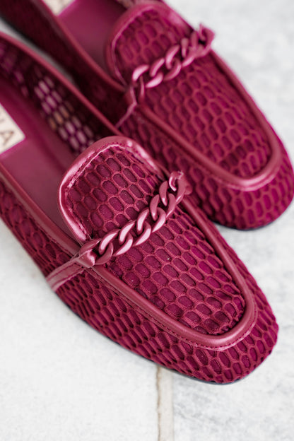 MIA Lightweight Mesh Loafer with Chain