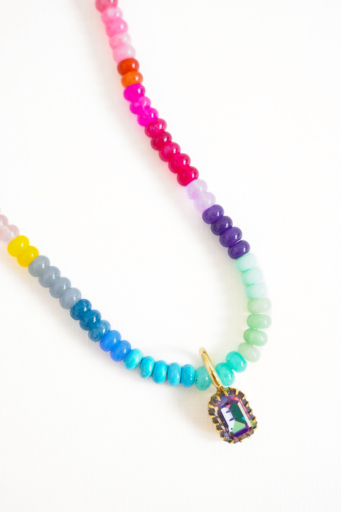 TOVA Candy Rainbow Necklace