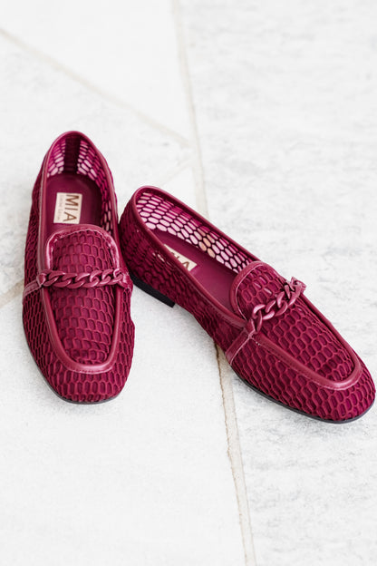 MIA Lightweight Mesh Loafer with Chain