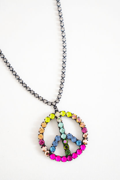 TOVA Woodstock Necklace In Electrics