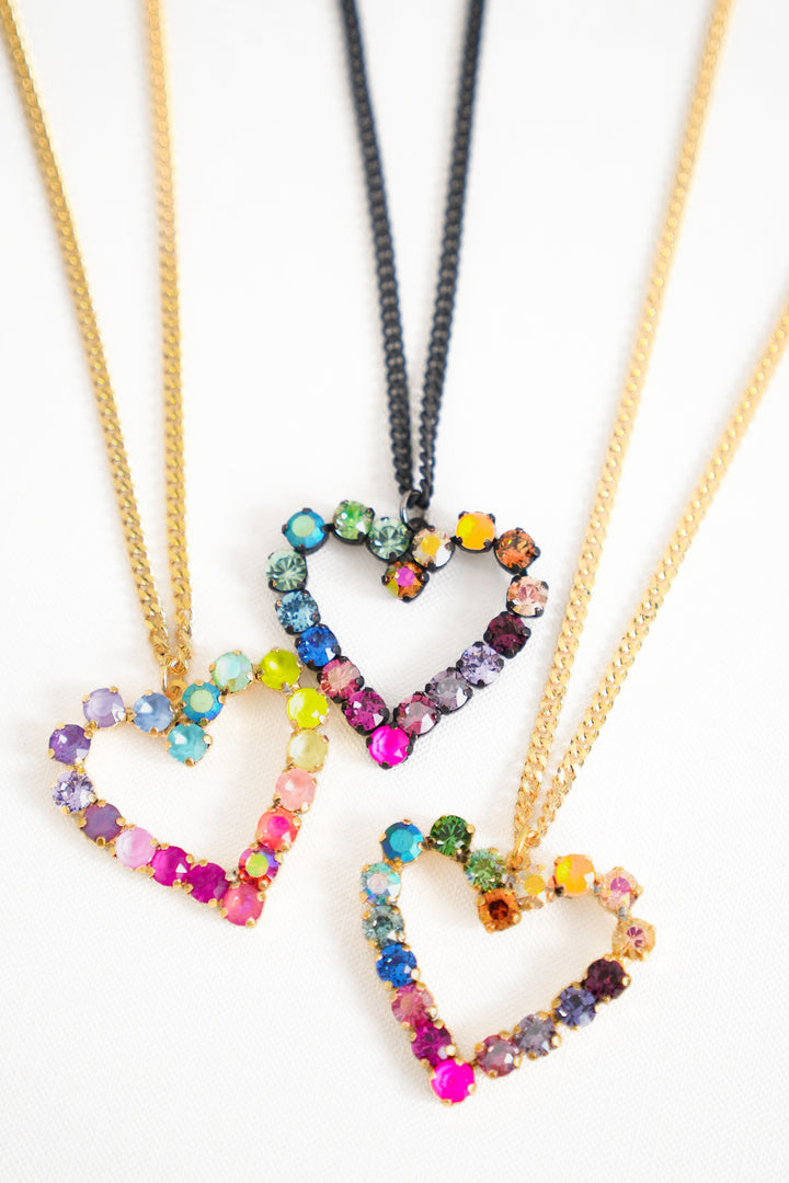 TOVA Mini Heart Pop Necklace
