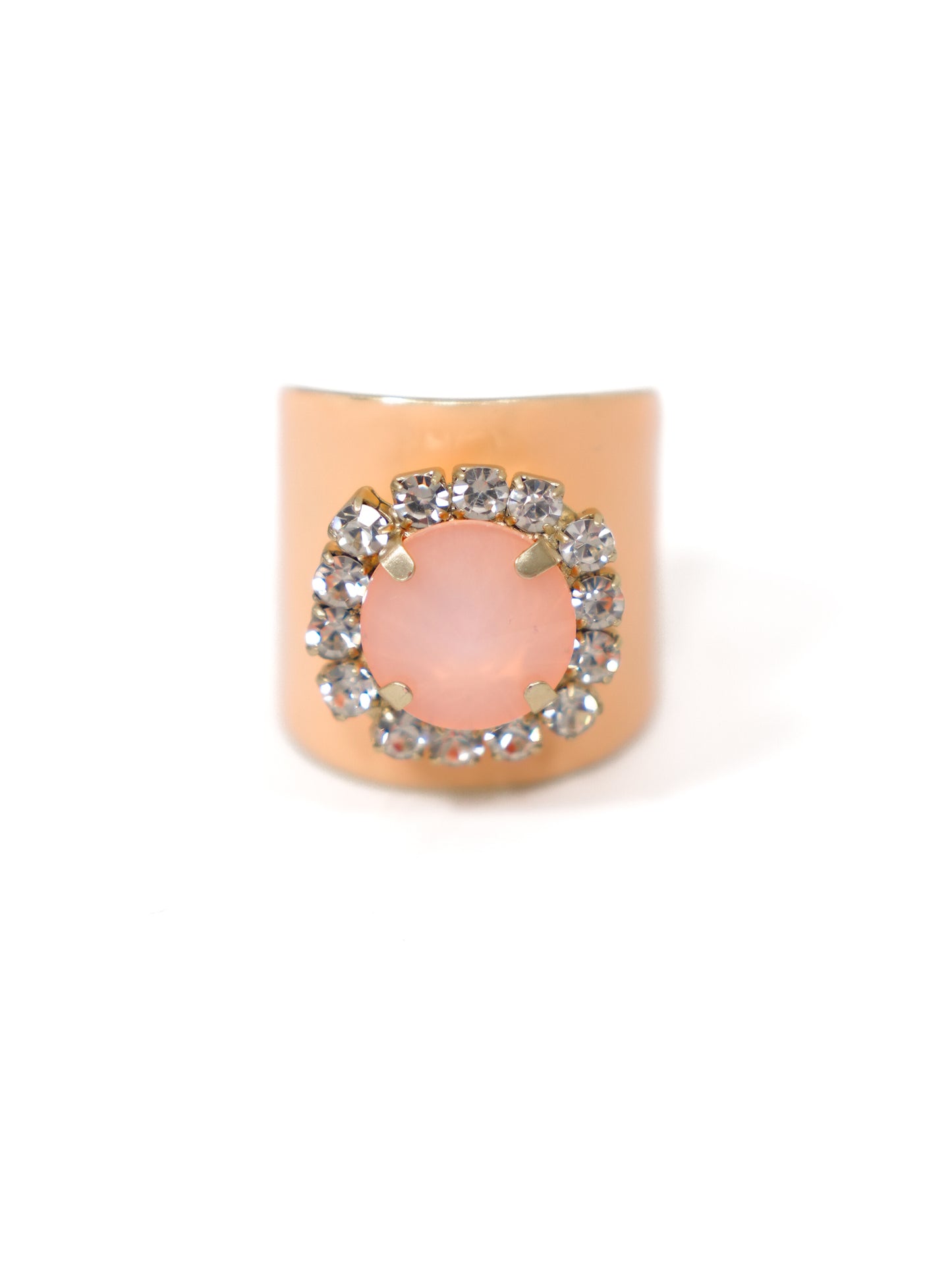 TOVA Jacci Fairy Dust Enamel Ring with Crystal Detail