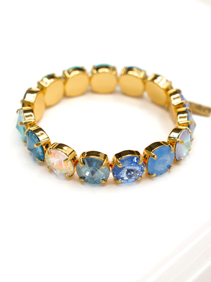 TOVA Croatia Blue Crystal Stretch Bracelet