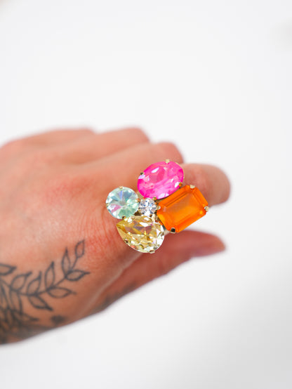 TOVA Aster Crystal Ring