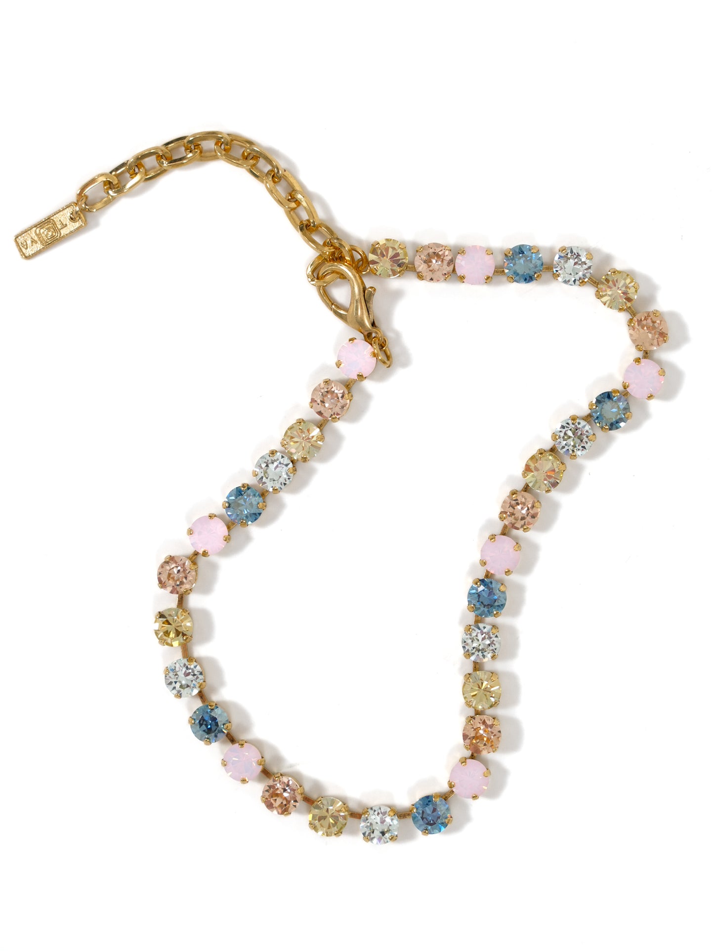 TOVA Oakland Gold Plated Crystal Necklace