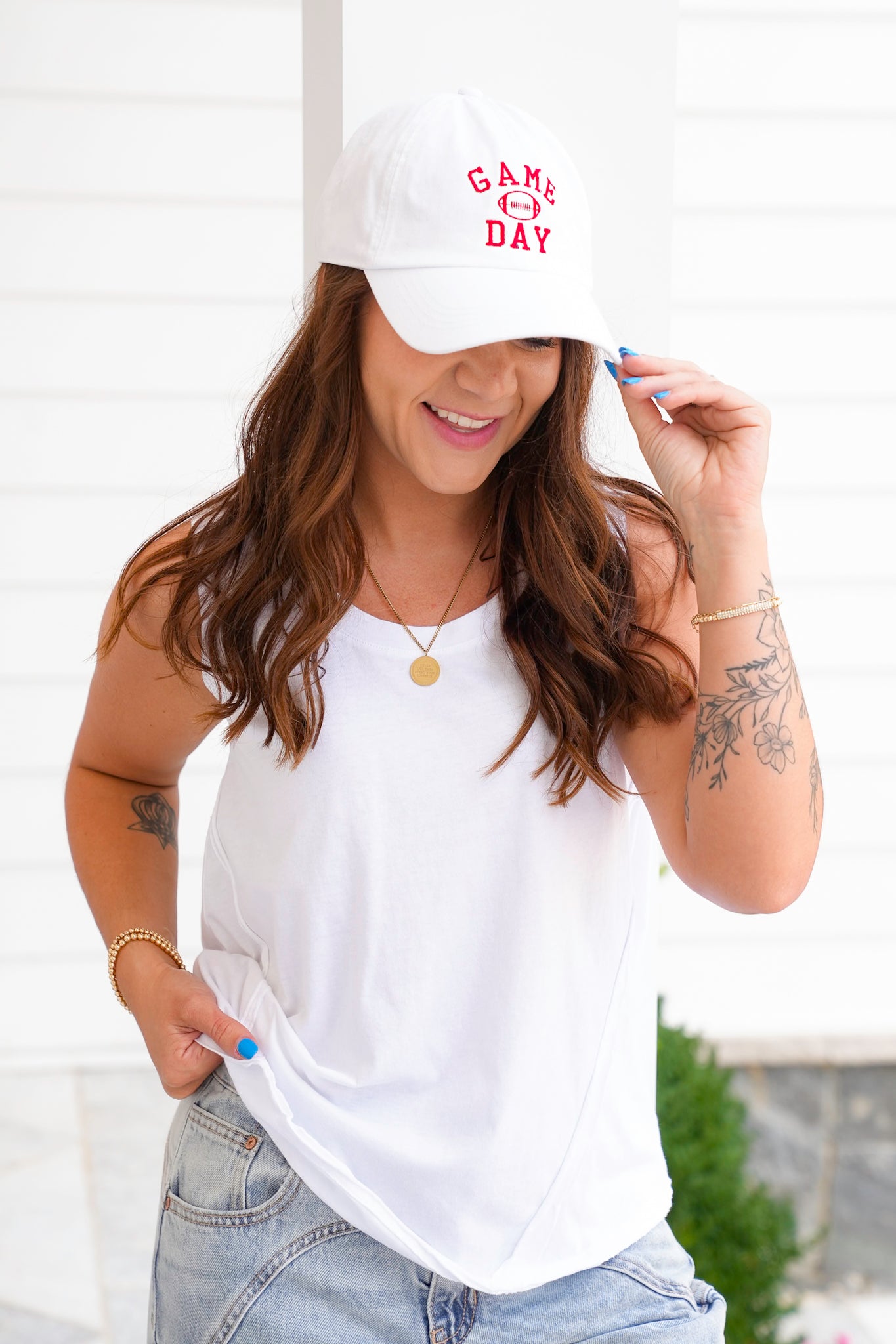 Door Buster! Plus/Reg Raw Edge Tank Top