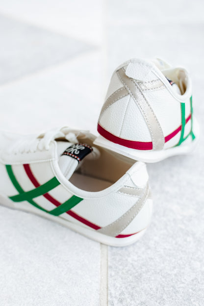 Shu by Shu Shop Retro Inspired Vegan Leather Low Top Sneaker