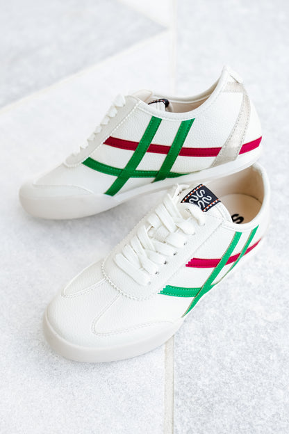 Shu by Shu Shop Retro Inspired Vegan Leather Low Top Sneaker