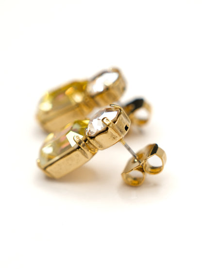 TOVA Jolene Antique Gold Plated Drop Earrings