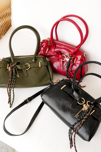 Vienna Vegan Leather Crossbody Bag