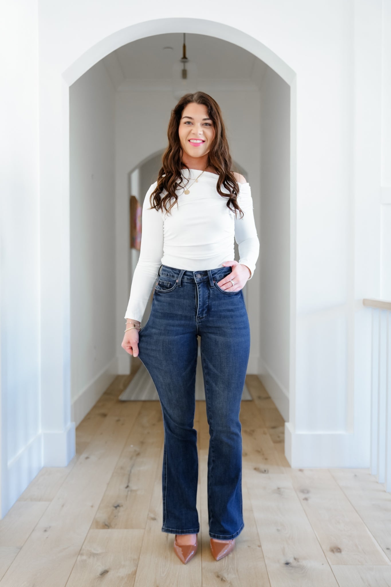 Judy Blue Meant for You Multi Inseam Tummy Control Bootcut Jeans