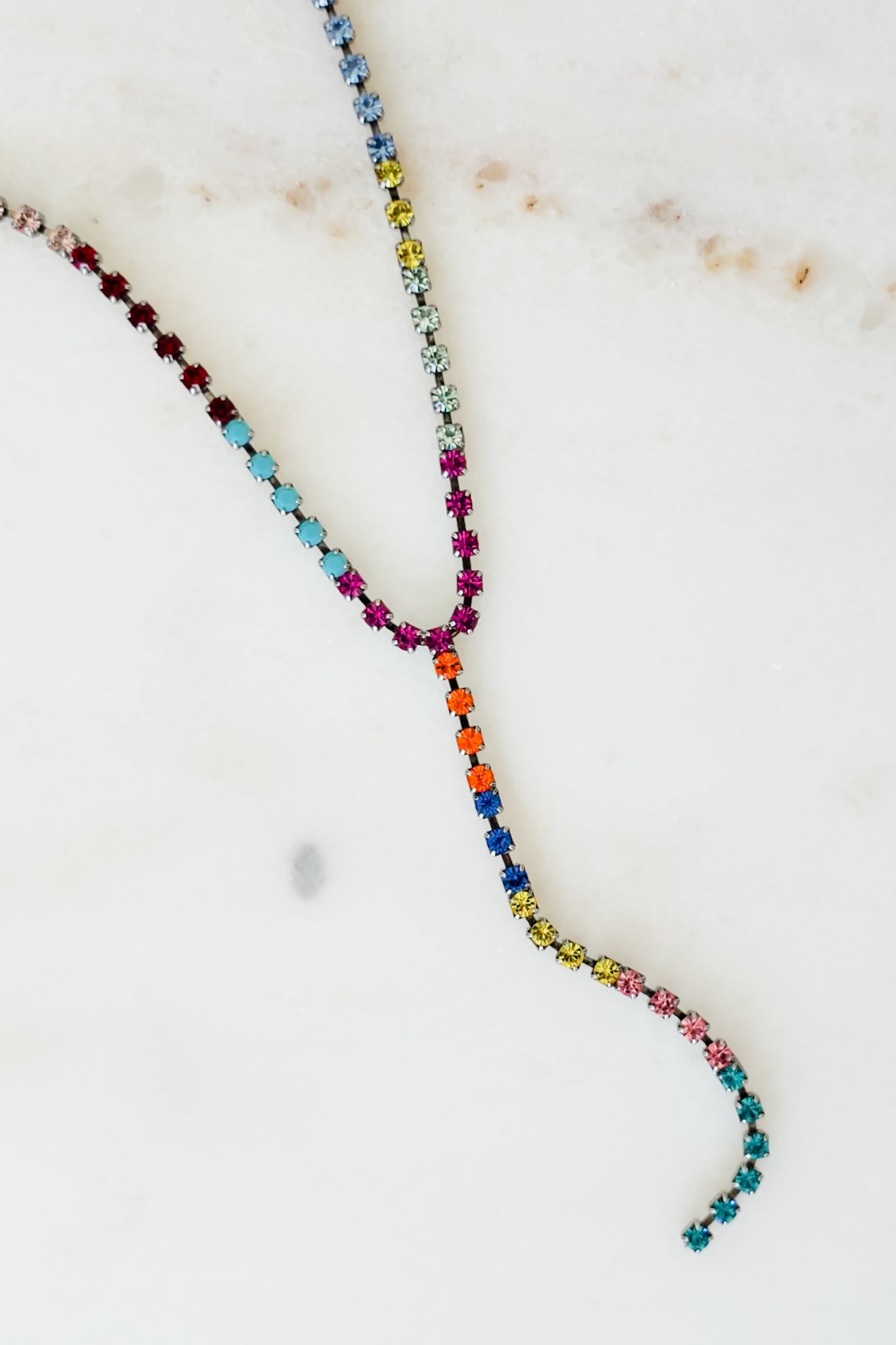 TOVA Kassandra Multi Colored Necklace