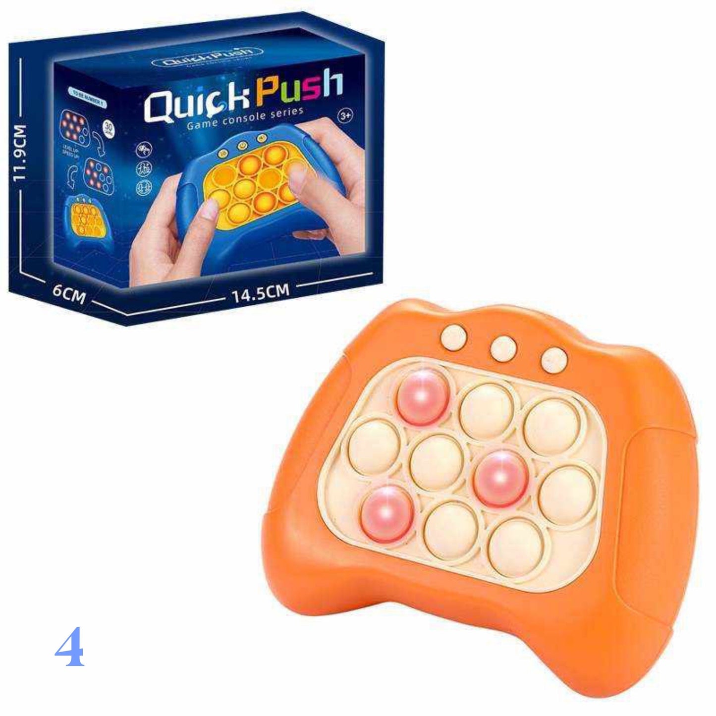 Handheld Memory Pop It Game