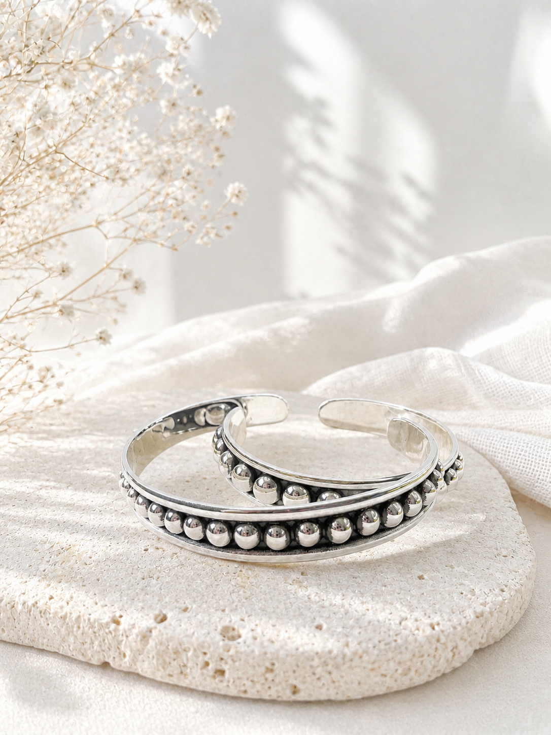 BOHO SOL Ball Cuff